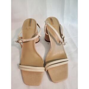 Womens Sam Edelman Kit Slingback block heel dressy Sandal size 8. S37